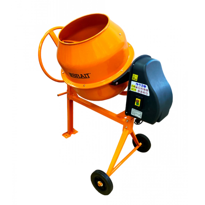 Бетоносмеситель Brait BR-180S 0901031052 650 Вт 220В50 Гц 112 л горловина 390 мм 18318₽