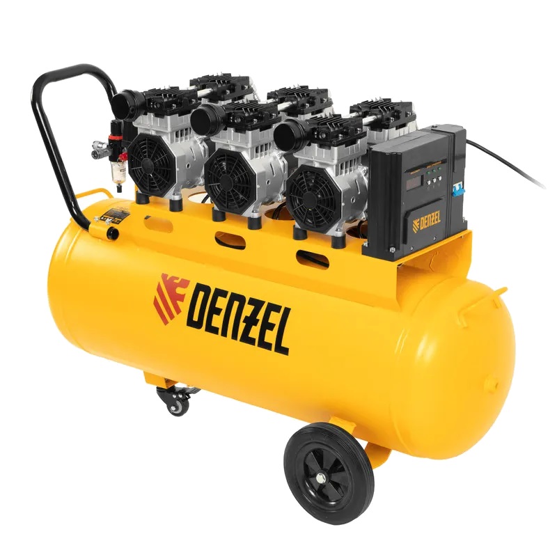 Компрессор безмасляный Denzel DLS 2250100 58029