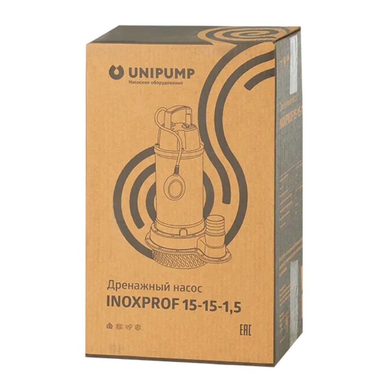 Дренажный насос Unipump INOXPROF 15-15-1,5, 72805 в Иваново