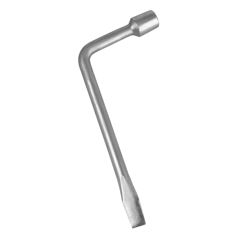 Баллонный ключ для автосервиса Stels 14210 г-образный размер головки 17 мм материал сталь вес 052 кг 286₽