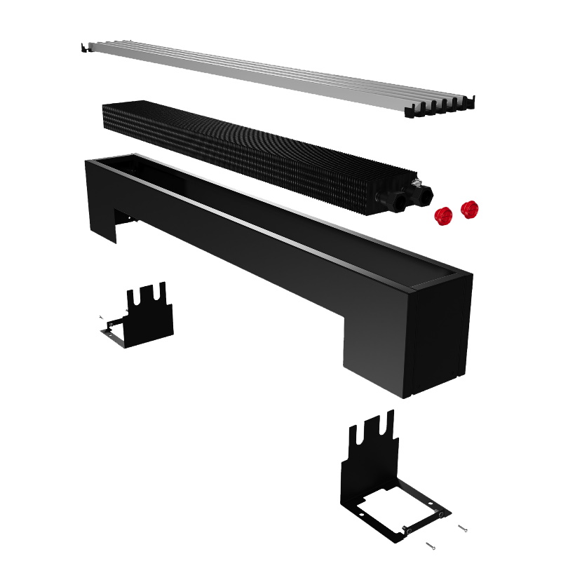 Конвектор напольный Royal Thermo STEP-130/130/1800-2-N-BL-LG-BL НС-1630644 в Муроме