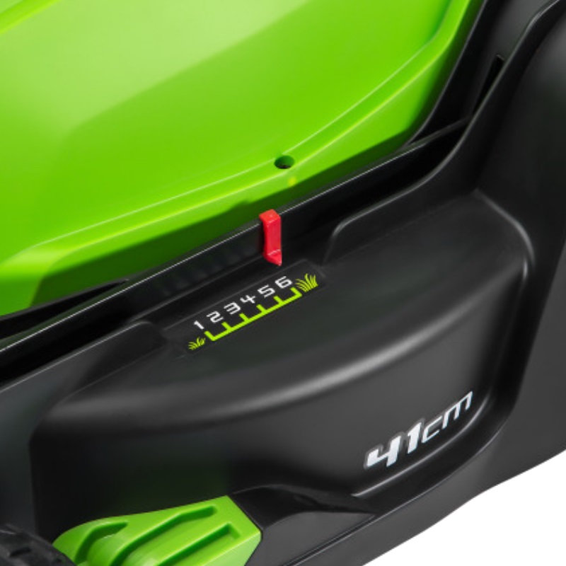 Газонокосилка Greenworks G40LM41K4 40B (в комплекте АКБ, ЗУ, мульчирование) в Туле