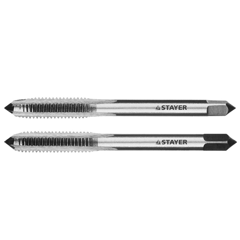 Комплект метчиков Stayer "MASTER" 28025-10-1.0-H2, сталь 9ХС, М10х1,0, 2 шт  в Вологде