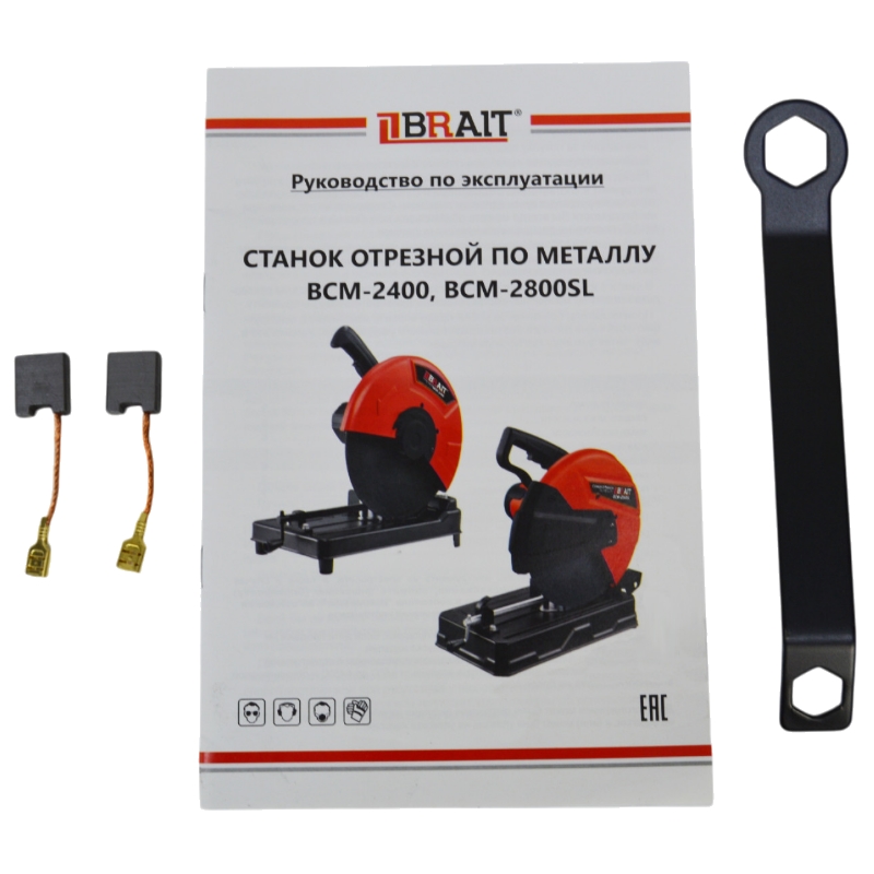 Станок отрезной по металлу Brait BCM-2800SL 21.01.278.110, 2800Вт, 4100 об/мин, d диска 355мм в Череповце