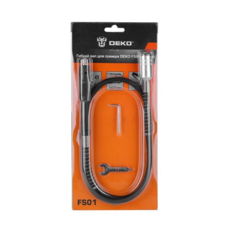 Гибкий вал для гравера Deko FS01 065-0787, 107 см в Твери