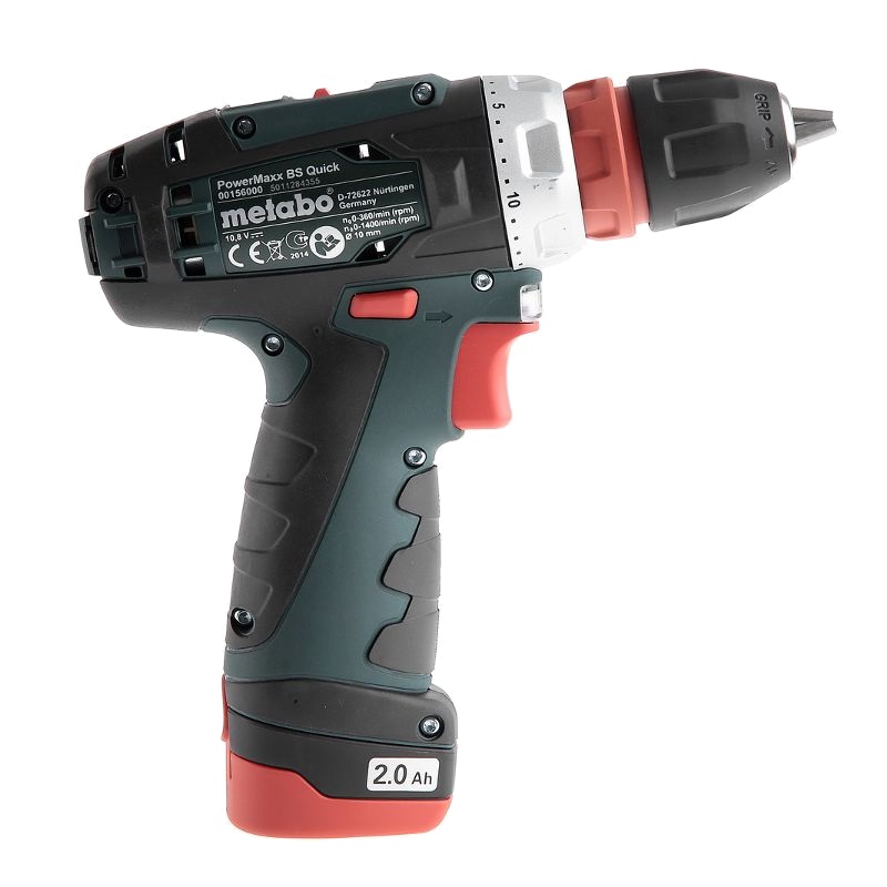 Дрель-шуруповерт аккумуляторная Metabo PowerMaxx BS Quick Basic 10.8B 600156500 во Владимире