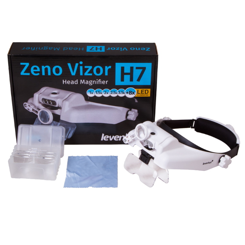 Лупа налобная Levenhuk Zeno Vizor H7 72611 в Кинешме