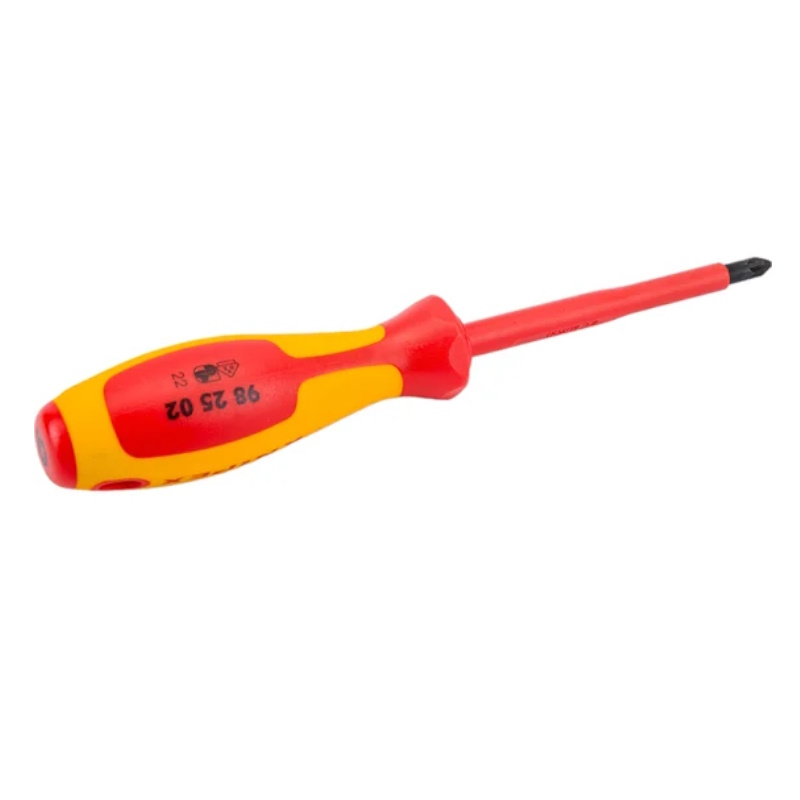 Отвёртка Knipex KN-982502, VDE Pozidriv PZ2 x 100 мм, длина 212 мм, диэлектрическая в Рыбинске