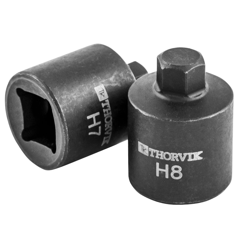 Набор насадок торцевых для обслуживания тормозных механизмов Thorvik ASBS78 053255, 3/8"DR, Н7, Н8, 2 предмета в Череповце
