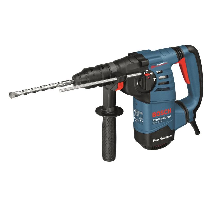 Перфоратор Bosch GBH 3000 0.611.24A.006 в кейсе, с защитной муфтой, с виброзащитой во Владимире