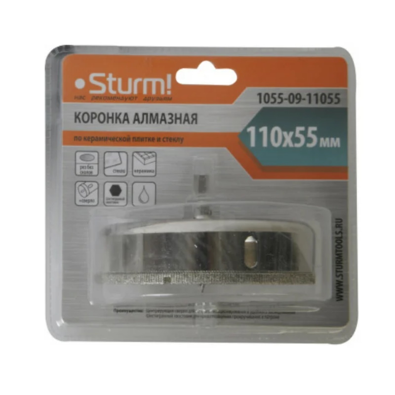 Коронка алмазная Sturm 1055-09-11055 в Кинешме
