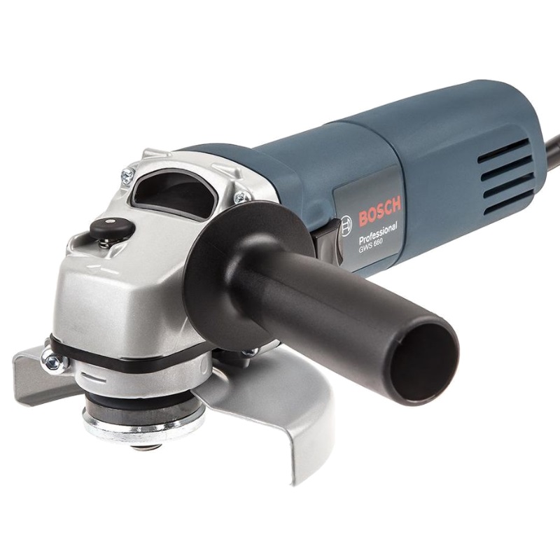 Угловая шлифмашина (болгарка) Bosch GWS 660 0.601.375.08N + Подарок Отрезной круг Expert по металлу 125х1 мм (10 шт.), 115 мм, 660 Вт в Кинешме