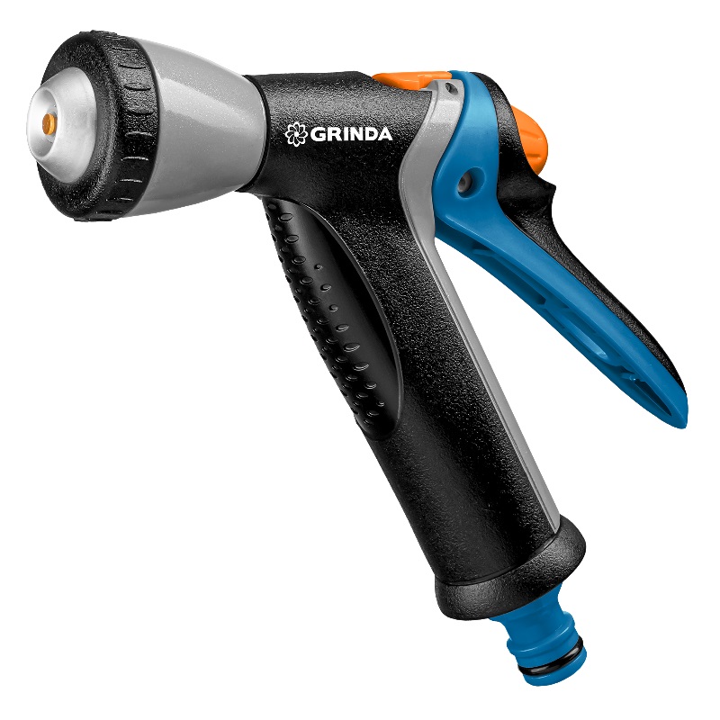 Поливочный пистолет Grinda PROLine BM-R 8-427311_z02, плавная регулировка, курок сзади, металлический с TPR в Угличе