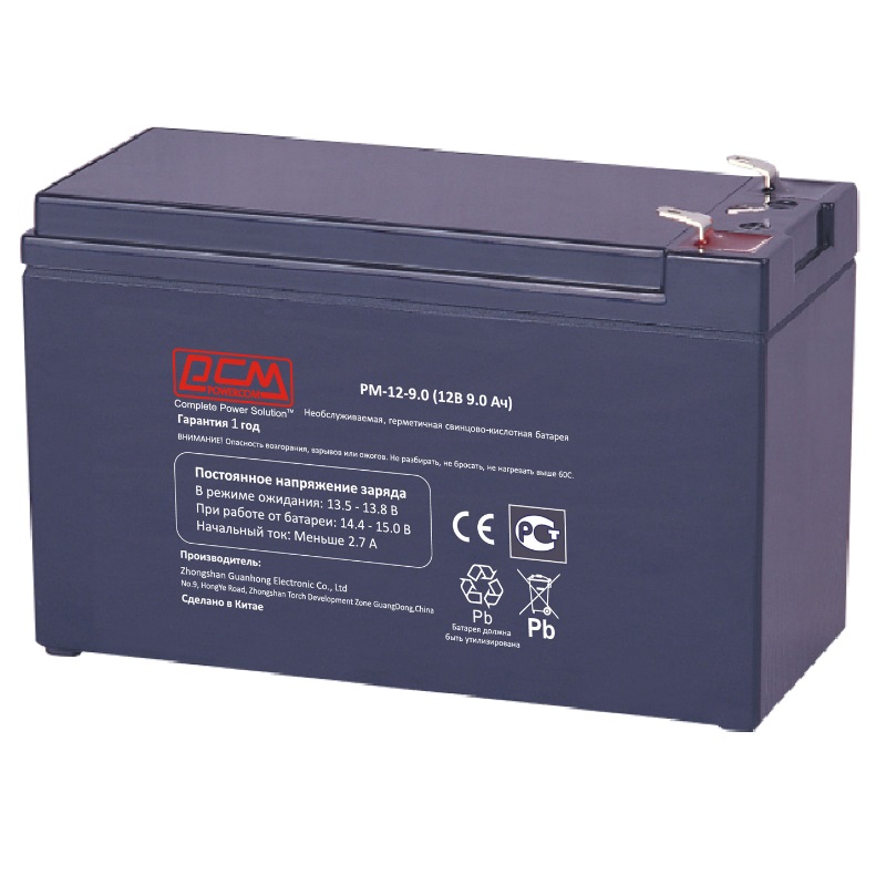 Аккумулятор Powercom PM-12-9.0 421619 в Костроме