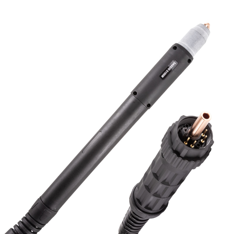 Плазмотрон FoxWeld SAGGIO S105M 9723, центральный адаптер, 4Pin, 7,5 м в Туле
