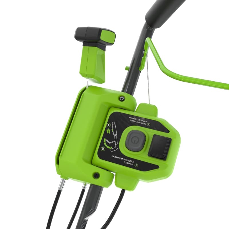 Снегоуборщик аккумуляторный Greenworks GD40STX2 2603407, 40В, 51 см (без АКБ и ЗУ)