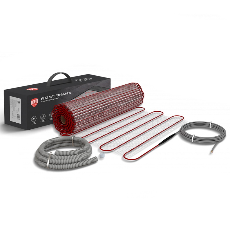 Мат нагревательный Royal Thermo Flat Mat RTFM 2-150-0,5 НС-1599109, комплект