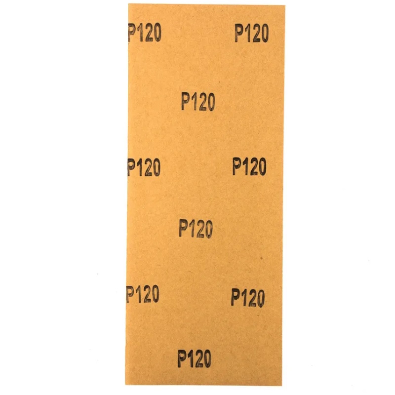 Шлифлист на бумажной основе Matrix 756663, P 120, 115 х 280 мм, 5 шт., водостойкий