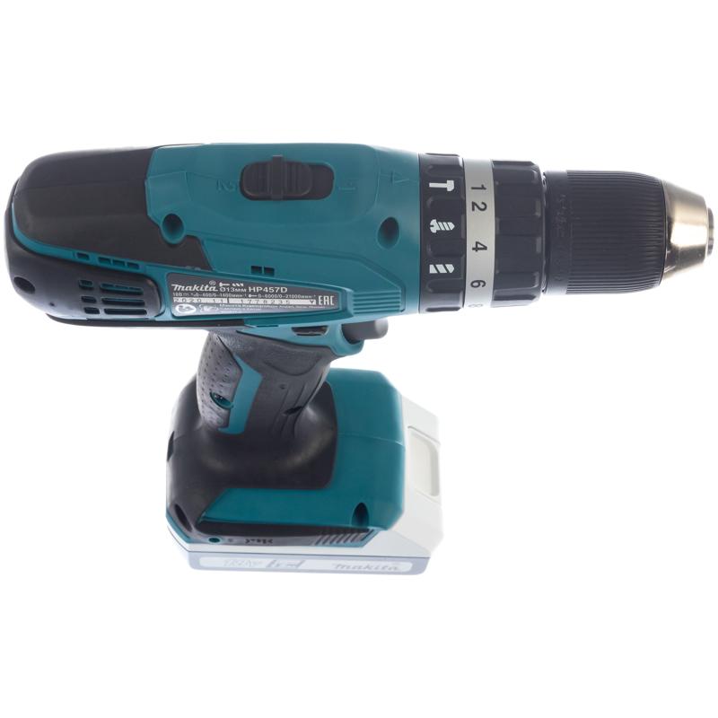 Аккумуляторная ударная дрель-шуруповерт Makita HP457DWE во Владимире