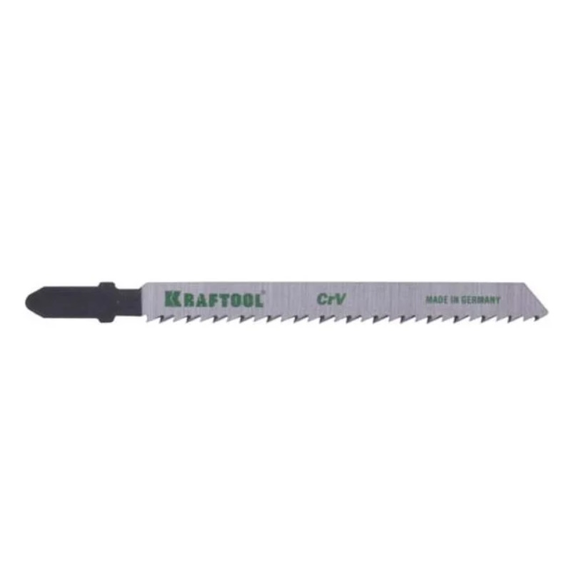 Полотна Kraftool 159511-4-S5, T101D, для эл/лобзика, Cr-V, по дереву, ДСП, ДВП, чистый рез, EU-хвост., шаг 4 мм, 75 мм, 5 шт в Угличе