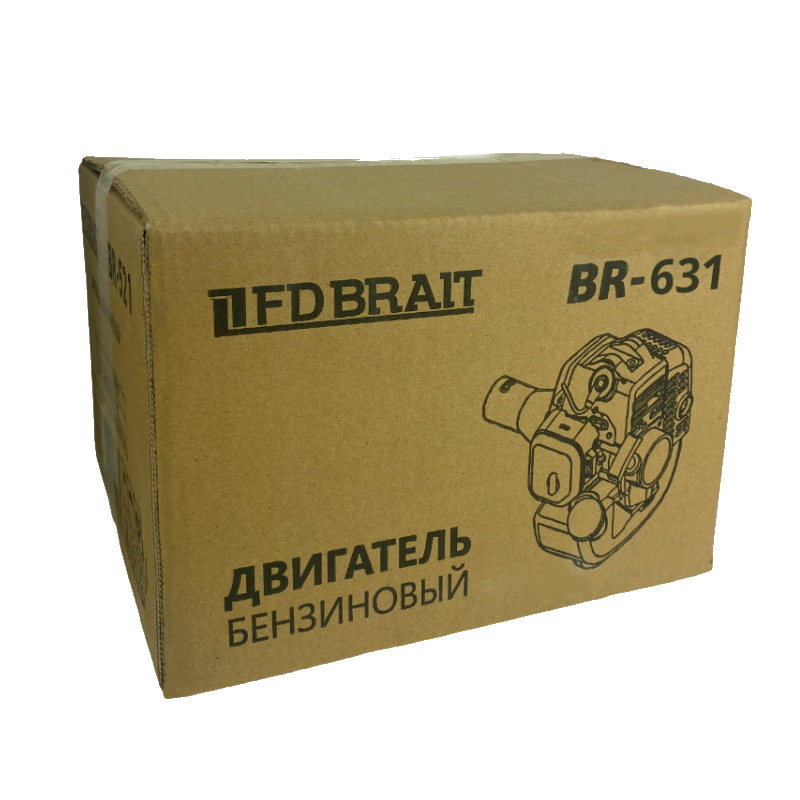 Двигатель бензиновый Brait BR-631 03.01.034.019, 2-х тактный, 2400 Вт в Переславле