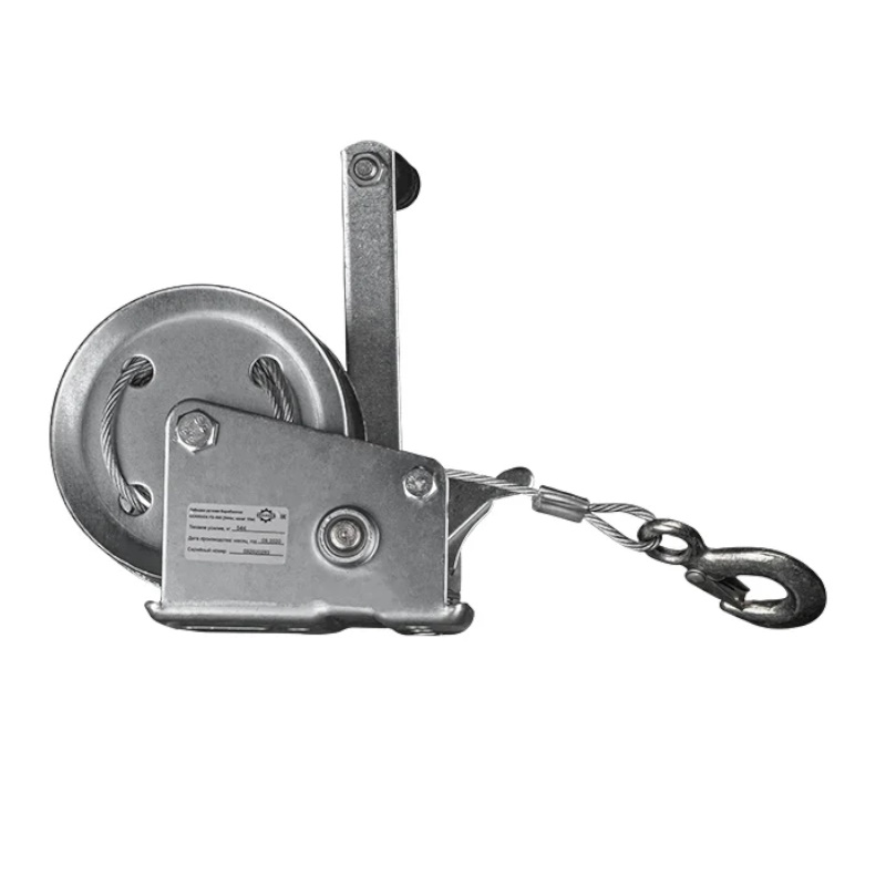 Лебедка ручная барабанная Gearsen GFDK 0520 FD-500 АБ-00011291, 544кг, канат 20м в Угличе
