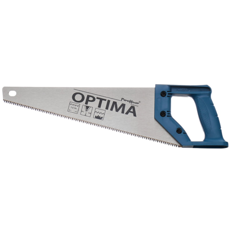 Ножовка по дереву РемоКолор professional OPTIMA 42-2-235, 350 мм, шаг 3.5 мм/ 7-8TPI, 3D-заточка в Твери