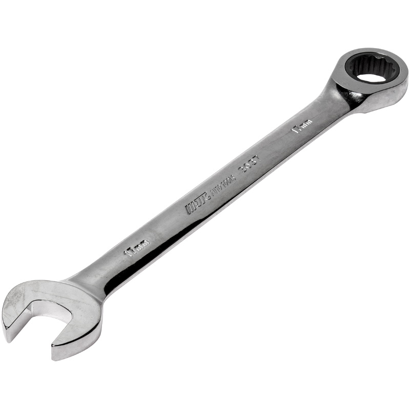 Комбинированный трещоточный ключ JTC JTC-3037 17 мм 11260-3037 774₽