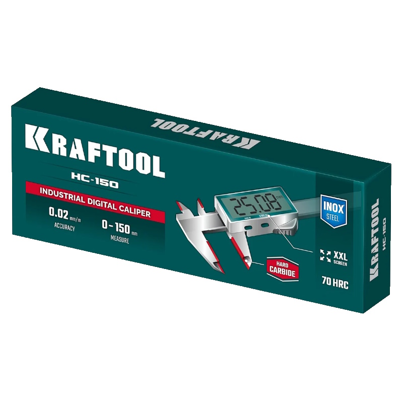 Штангенциркуль твердосплавный Kraftool HC-150 34462-15, 150 мм  в Череповце
