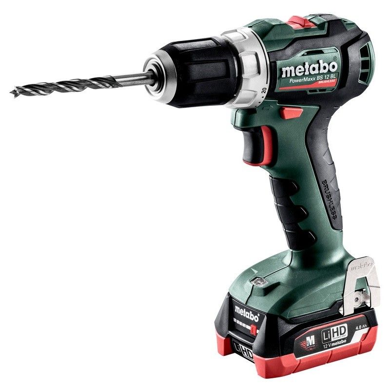 Аккумуляторная дрель-шуруповерт Metabo PowerMaxx BS 12 BL 601038800 в Туле