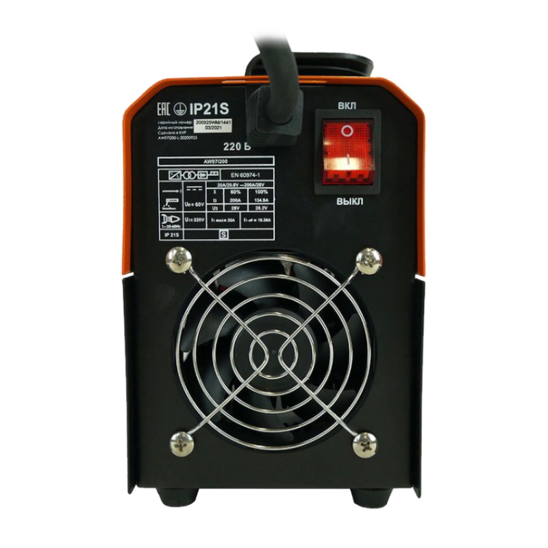 Сварочный инвертор Sturm! AW97I200 (200А, ПВ 60%, 170-250В)