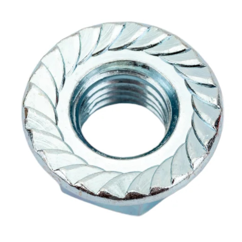 Гайка Starfix SMP2-66047-25, М12, с фланцем, цинк, DIN 6923, 25 шт. в пластиковом контейнере в Туле