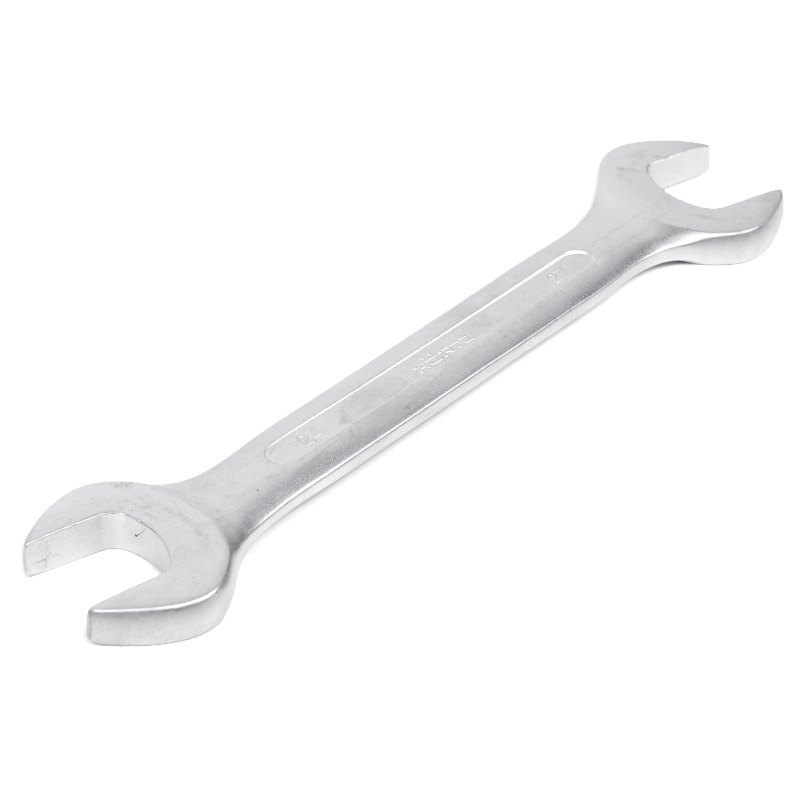 Ключ гаечный рожковый двусторонний Hortz 102250, 24х27 мм, хромирование (7811-0026) в Муроме