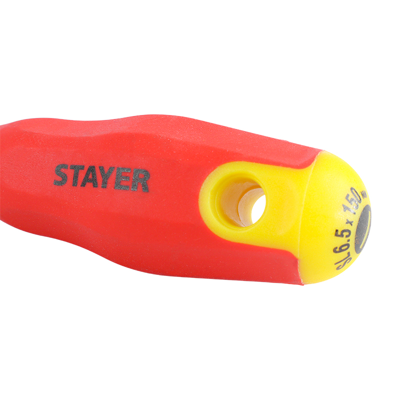 Отвертка диэлектрическая Stayer 25141-06-15, SL6.5x150 мм, до 1000 Вт в Твери