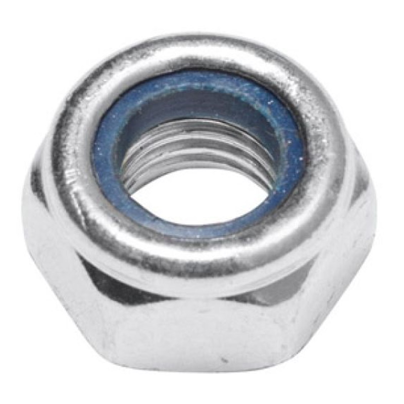 Гайка Starfix SMP1-50734-100 М6 со стопорным кольцом цинк DIN 985 100 шт в пластиковом контейнере 105₽