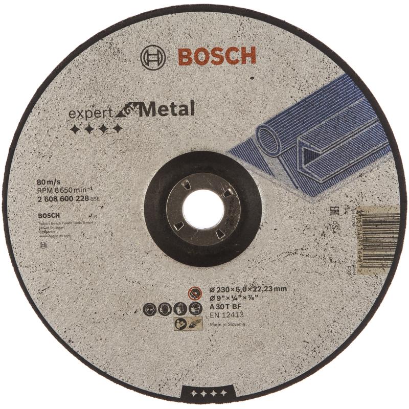 Диск шлифовальный Bosch 230*6*22,2 2.608.600.228 в Иваново