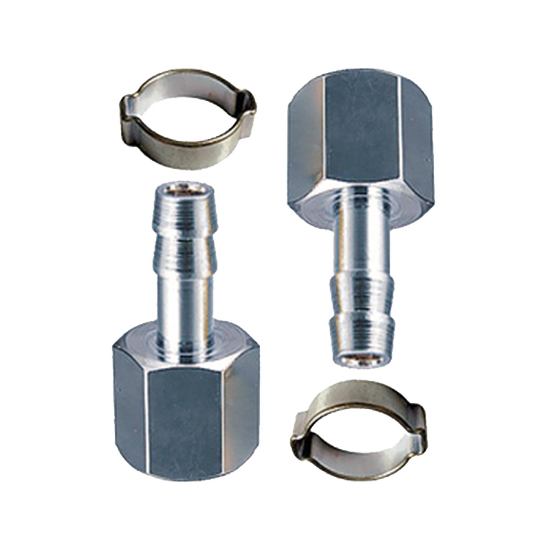 Переходник Fubag 180440 B, 1/4"F, на елочку 6 мм, с обжимным кольцом 9х11 мм, 2 шт в Угличе