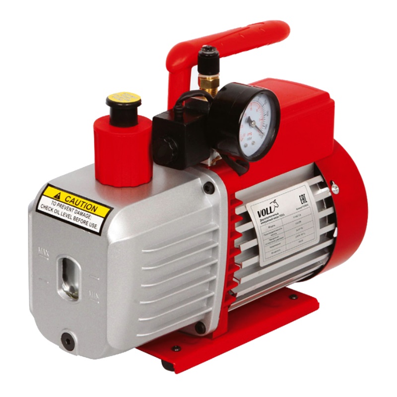 Двухступенчатый вакуумный насос Voll V-VAC 1,8 9.00042, 42 л/мин, 1/4HP в Кинешме