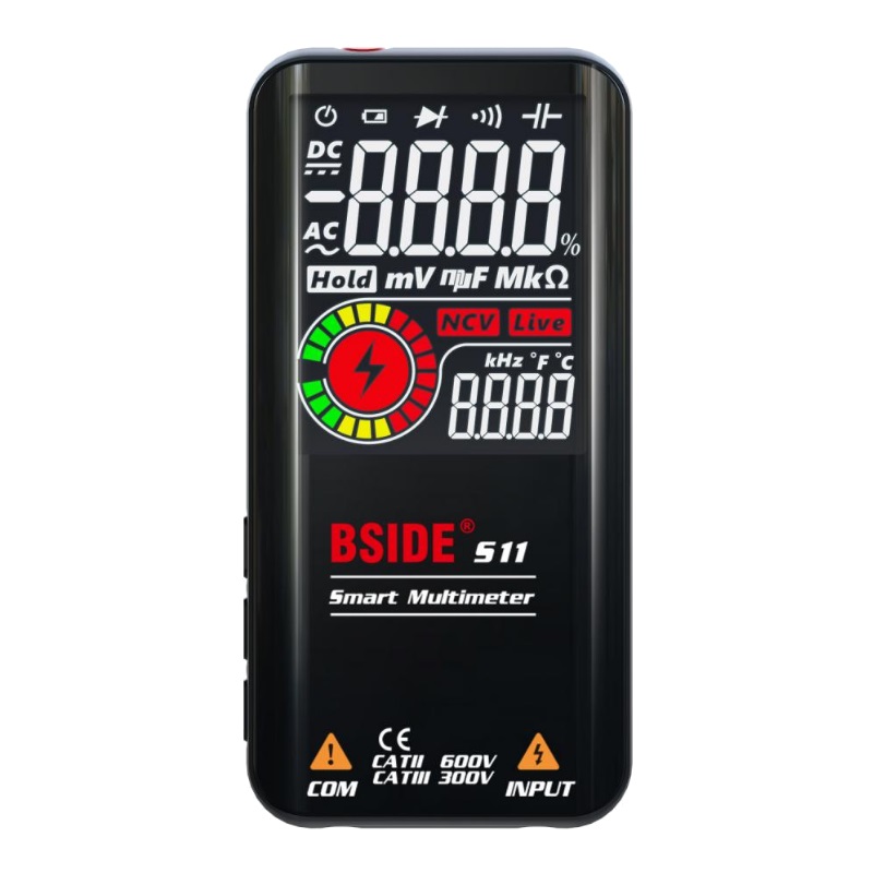 Мультиметр цифровой Zitrek BSIDE S11 064-0002 с цветным дисплеем и встроенным аккумулятором в Угличе