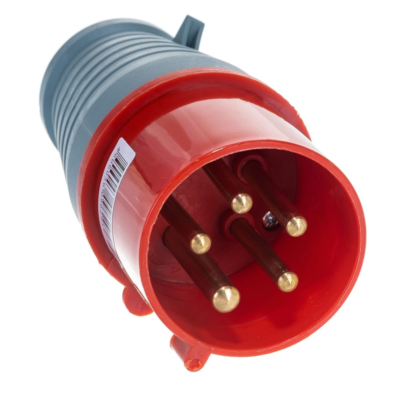 Вилка электрическая кабельная IEK ССИ-025 (32 А, 3P+PE+N, 380 В, IP44) PSR02-032-5