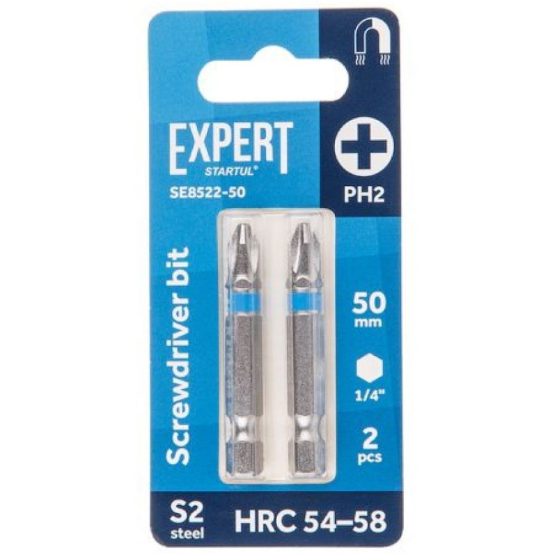 Насадка крестообразная Startul EXPERT SE8522-50 PH2 50 мм 2 шт 97₽