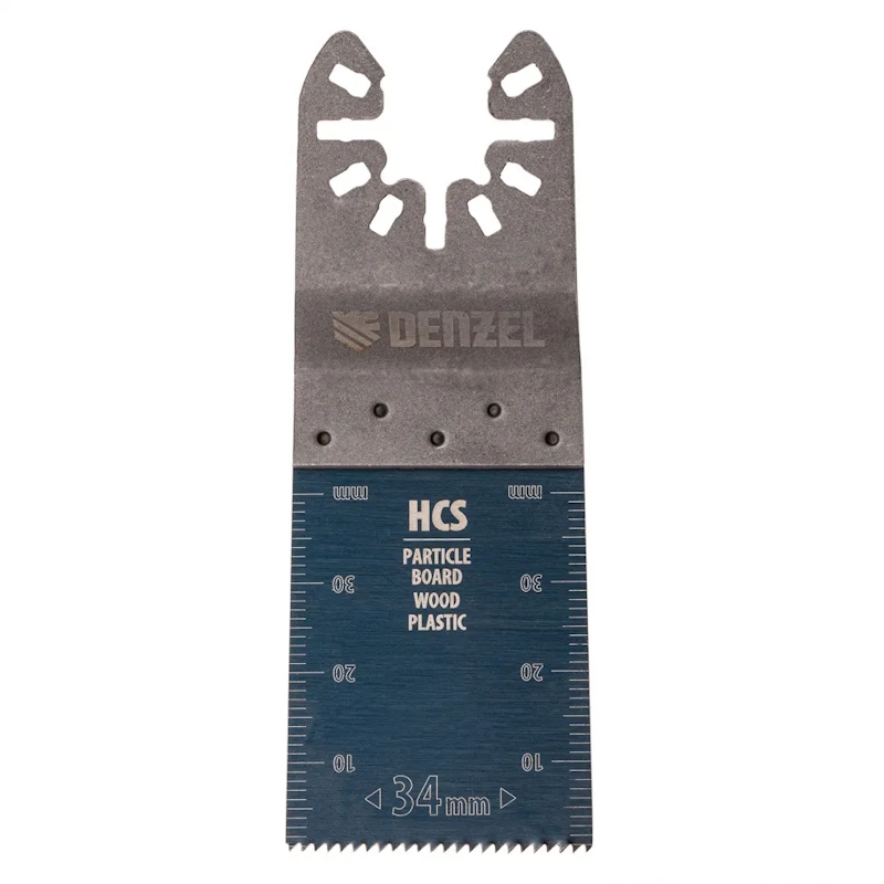 Насадка для МФИ Denzel 782312, режущая пазовая прямая, HCS, по дереву, 34 х 1,4 мм, мелкий зуб во Владимире