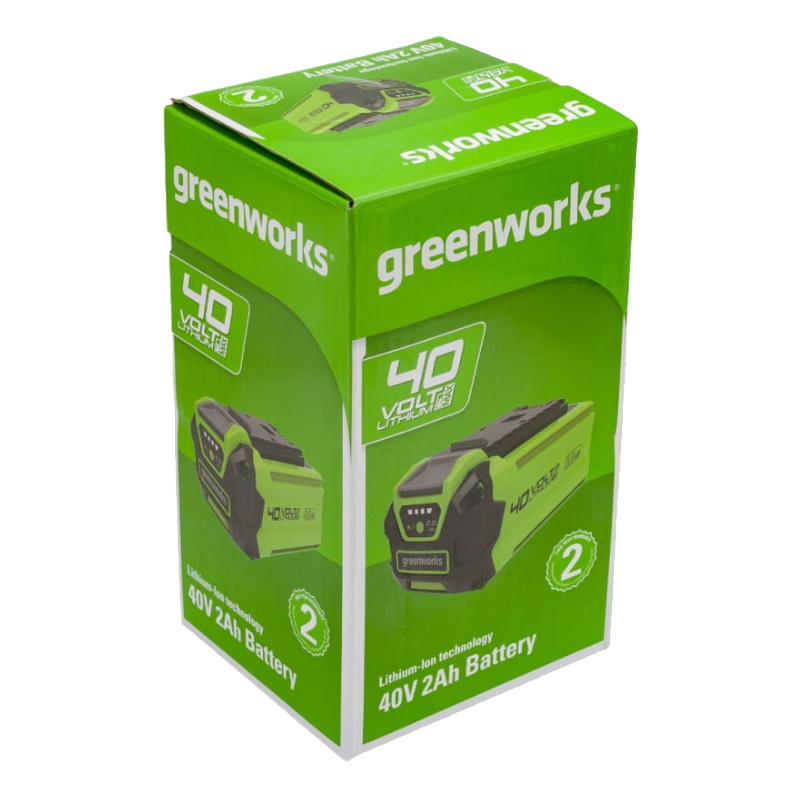 Аккумулятор с USB разъемом Greenworks 2939407, 40V, 2 Ач в Муроме