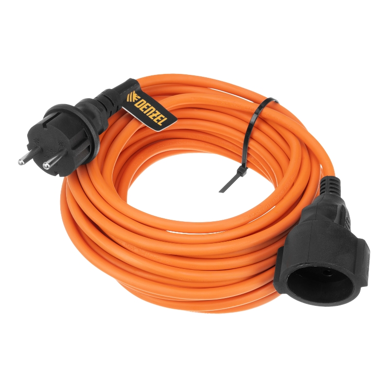 Удлинитель-шнур силовой Denzel Garden Series 37405, ПВС, 10м, 1 розетка, 3*1 мм в Муроме