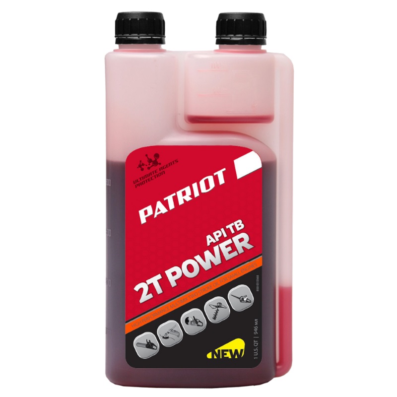 Масло минеральное дозаторное Patriot Power Active 2T 0,946 л в Костроме