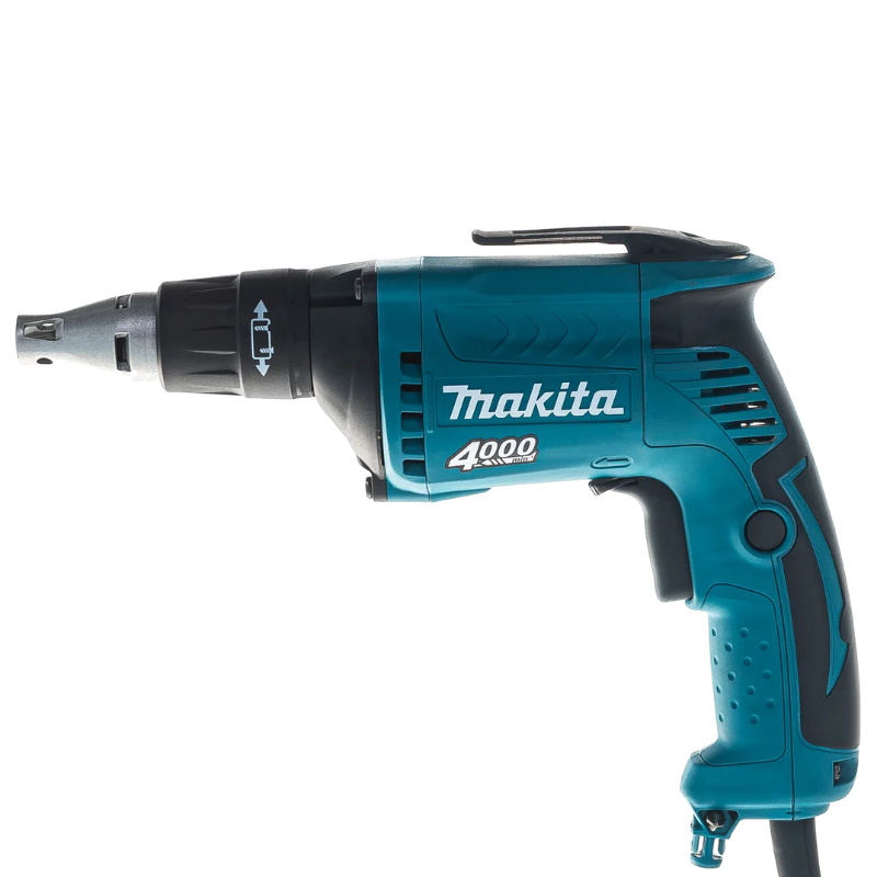 Шуруповерт Makita FS4000 570Вт 0-4000обм 6-ти гранный 1413 кг шурупы-6 мм для гипсокартона-5 мм