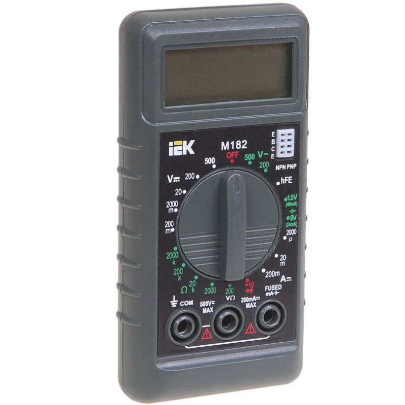 Мультиметр цифровой IEK COMPACT M182 TMD-1S-182 в Туле