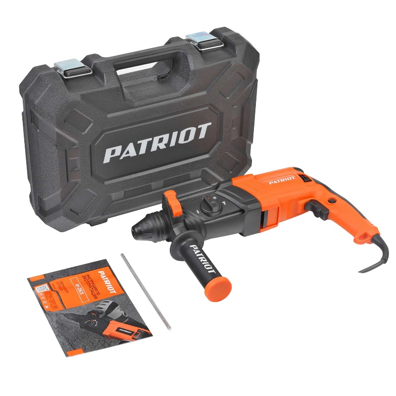 Перфоратор Patriot RH 263 140301324 (SDS+, 880 Вт, глубиномер, кейс)