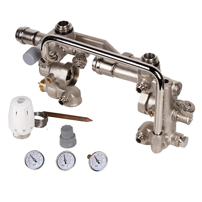 Узел смесительный Royal Thermo RoyalMix HC-1061925, без насоса, 1" в Угличе