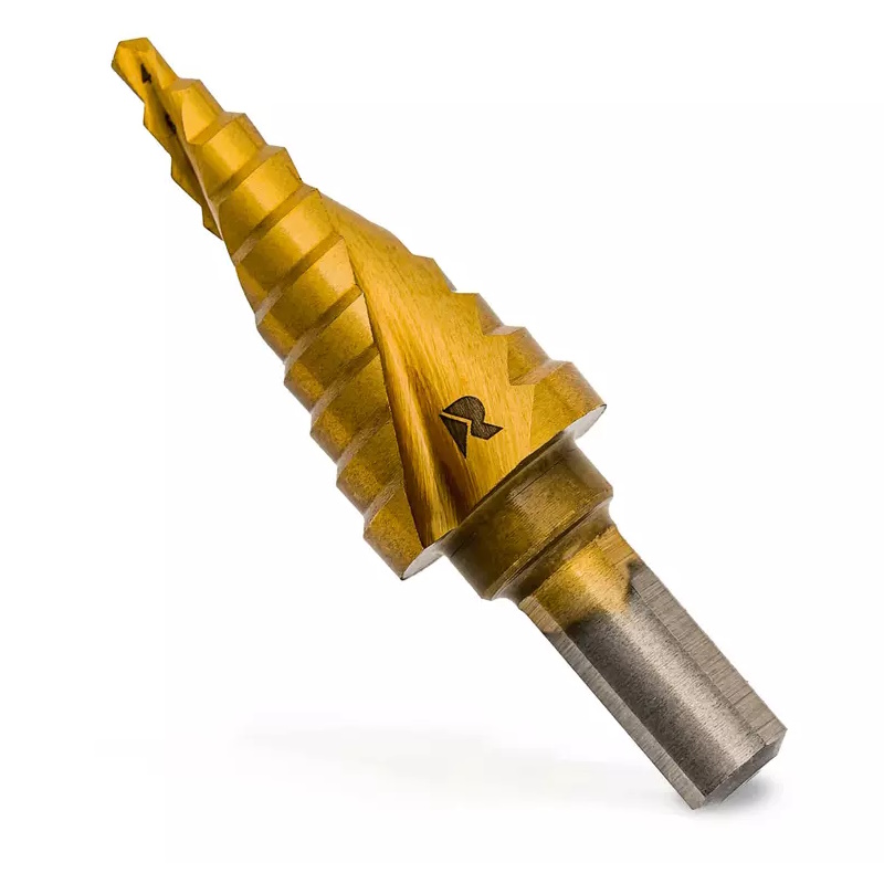 Сверло ступенчатое Runtec RT-DS4-22-10, 4-22 мм, 10 ступеней, HSS-TiN